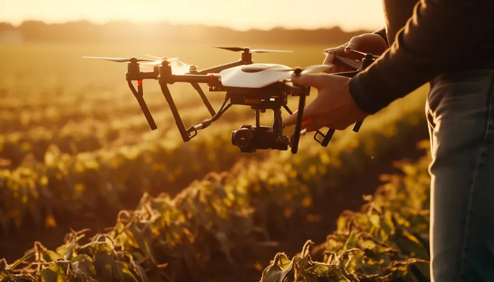 Drones agrícolas